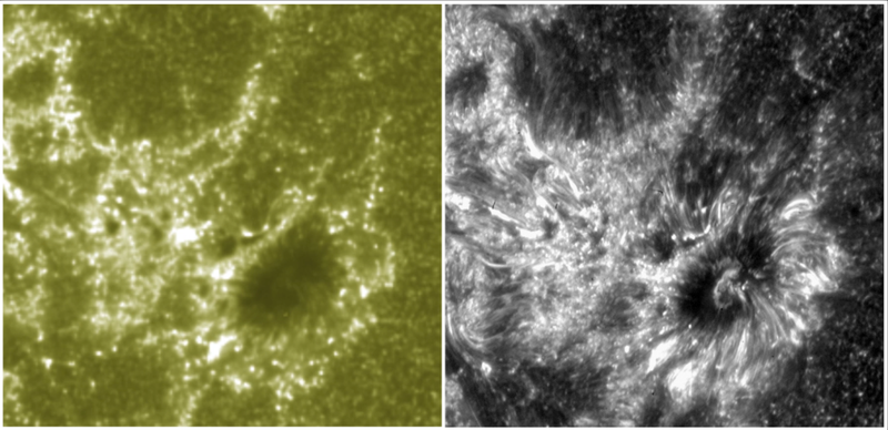 Illustration for article titled New views of Sun's atmosphere reveal structures unknown to science